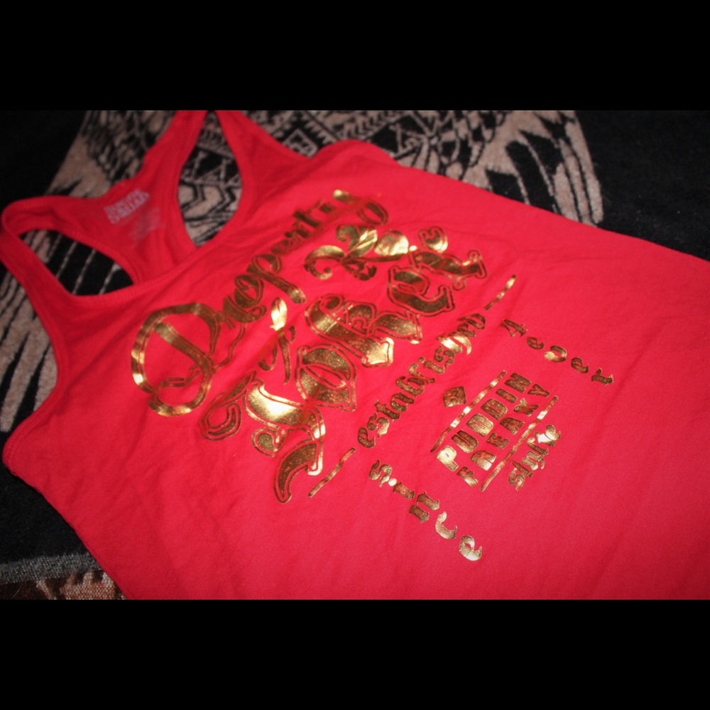 Property of joker tank top